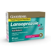 GoodSense Prevacid 24  兰索拉唑延迟释放胶囊15mg 42粒 缓解胃灼热