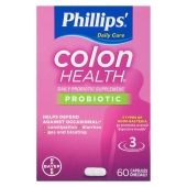Phillips Colon Health益生菌 改善肠胃增强消化片 60粒