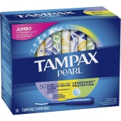 Tampax 丹必丝 导管式卫生棉条   50支（量少10支+中量30支+量大10支）