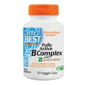 美国Doctor's Best 多特倍斯 全活性复合维生素B族VB素食胶囊 30粒 提高身体代谢