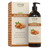 VIVA Naturals甜杏仁油473ml 保湿滋润基底精油基础油按摩油