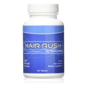 Ultrax Labs 高效咖啡因头发再生 防脱发刺激生长舒缓maxx Hair Rush 角蛋白维生素补充剂60粒