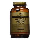 Solgar-三倍强度鱼油Omega-3 EPA&DHA950毫克100胶囊