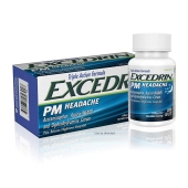 Excedrin PM不含咖啡因埃克塞德林快速缓解片舒缓片夜间睡眠援助100片