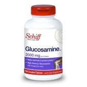 schiff Glucosamine 盐酸氨基葡萄糖维骨力2000mg150粒 氨糖
