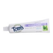 美国Tom's of Maine全效护理美白防蛀牙膏133g孕妇可用牙膏