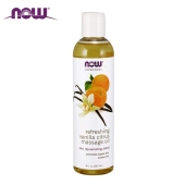 美国NOW Foods 诺奥香草柑橘基础油 237ml 全身脸部按摩基础油滋润保湿淡化细纹嫩肤滋养 237ml