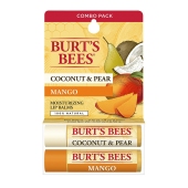 Burt's Bees美国小蜜蜂无色润唇膏*2支补水持久保湿滋润防干裂 芒果 可可梨唇膏