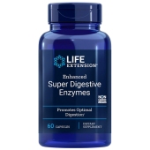Life Extension 非转基因超级酶胶囊 60粒  消化酶促进健康助消化成人养胃增肥增胖润肠通便清肠道排宿便
