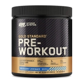 ON奥普帝蒙Optimum Nutrition Pre-Workout黄金标准锻炼前蛋白增肌粉 蓝莓柠檬汁 300克