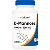 Nutricost D-甘露糖胶囊 500mg120 粒 泌尿健康