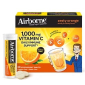 Airborne 复合维生素C泡腾片 10粒*3瓶  桔子味