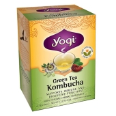 美国Yogi Kombucha瑜伽有机绿茶 提高免疫力保护消化系统 16包