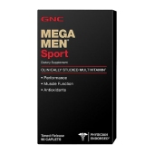 GNC运动型男性综合维生素矿物质缓释片90粒Mega Men Sport