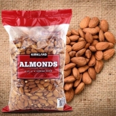 Kirkland almond原味生大杏仁扁桃仁1360g