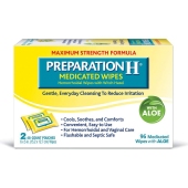 Preparation H wipes白宫清洁舒缓痔疮私处外用湿巾 96片