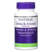 Natrol 纳妥 抗紧张焦虑胶囊 90粒 缓解情绪和压力 抵御日常压力的影响