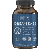 Vine Nutrition 女性梦幻舒缓自然睡眠辅助5-HTP 褪黑素 睡眠药片 60粒