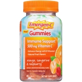 益满喜emergen-c元气维生素C水果味咀嚼软糖45粒维B 鲜橙味加强免疫