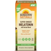 Sundown Naturals日落恩赐 褪黑素胶囊 90粒 助睡眠