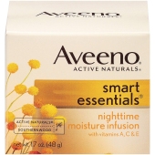 Aveeno 艾维诺 天然青蒿精华霜夜间滋润补水晚霜富含VE VC 48g