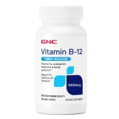 GNC  维生素B-12  1000mcg  90粒