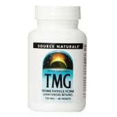 美国source naturals源美 无水甜菜碱 TMG 750mg 60片