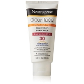  Neutrogena 露得清 Clear Face 面部防晒霜 SPF 30 88ml 