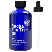 Radha Beauty纯天然有机罗勒茶树精油祛痘多功能120ml