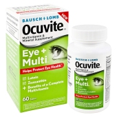 Bausch + Lomb Ocuvite博士伦多种维生素矿物质叶黄素2mg 60片