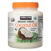 kirkland/柯可兰冷压初榨椰子油食用按摩油护肤护发2480g