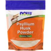 Now Foods 全洋车前子壳粉 高纤维无糖无脂促进消化通便润肠 680g