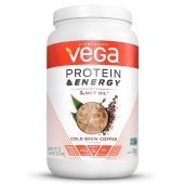 VEGA 维加 天然植物营养蛋白粉素食能量粉咖啡口味 841g