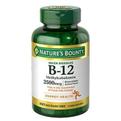 Nature's Bounty自然之宝维生素B12樱桃口味 300粒 增加食欲预防贫血