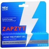 ZAPZYT 强效暗疮凝胶 28.35g 美国皮肤专家推荐 祛痘粉刺黑头痤疮