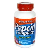 Pepcid Complete 抗胃酸浆果味咀嚼片舒缓烧心100片