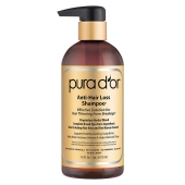 Pura d'or金标纯有机防脱发摩洛哥坚果油防脱发洗头水473ml