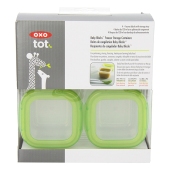 OXO Tot 奥秀儿童辅食冷冻保鲜存储盒 4盎司 绿色 包邮