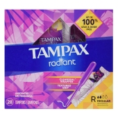 美国 Tampax 丹碧丝 珍珠卫生棉条导管式内置月经棉棒 普通流量28支