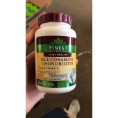 美国Finest Glucosamine氨基葡萄糖维骨力三倍维骨力120粒