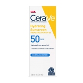 CeraVe 丝若薇 保湿防晒乳液霜75ml 清爽SPF50户外运动旅游行