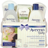 Aveeno baby婴儿和妈妈洗护礼盒套装6件套 超值装