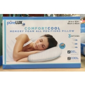 PureLUX comfortcool记忆枕  助睡眠护颈椎凝胶枕护颈枕