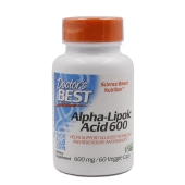 Doctor's Best α-硫辛酸Alpha-Lipoic 600mg60粒 抗氧化衰老