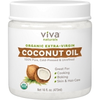 Viva Naturals  有机椰子油 16 盎司