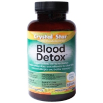 美国进口Crystal Star血液排毒支持皮肤健康促进释放毒素改善免疫系统解毒