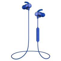 SoundPEATS磁性无线耳塞蓝牙耳机运动耳内IPX 6带麦克风的防汗耳机（超级音质蓝牙4.1 aptx 8小时播放时间 安全飞度设计） 蓝色