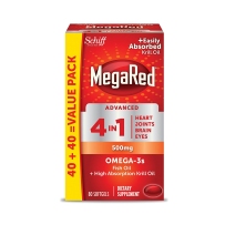 MegaRed Advanced 4in1 500mg 鱼虾油补充剂 80粒