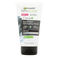 Garnier SkinActive炭黑头粉刺磨砂膏 5盎司