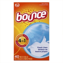 Bounce 邦氏四合一柔顺剂衣物香衣纸烘干机用 40片